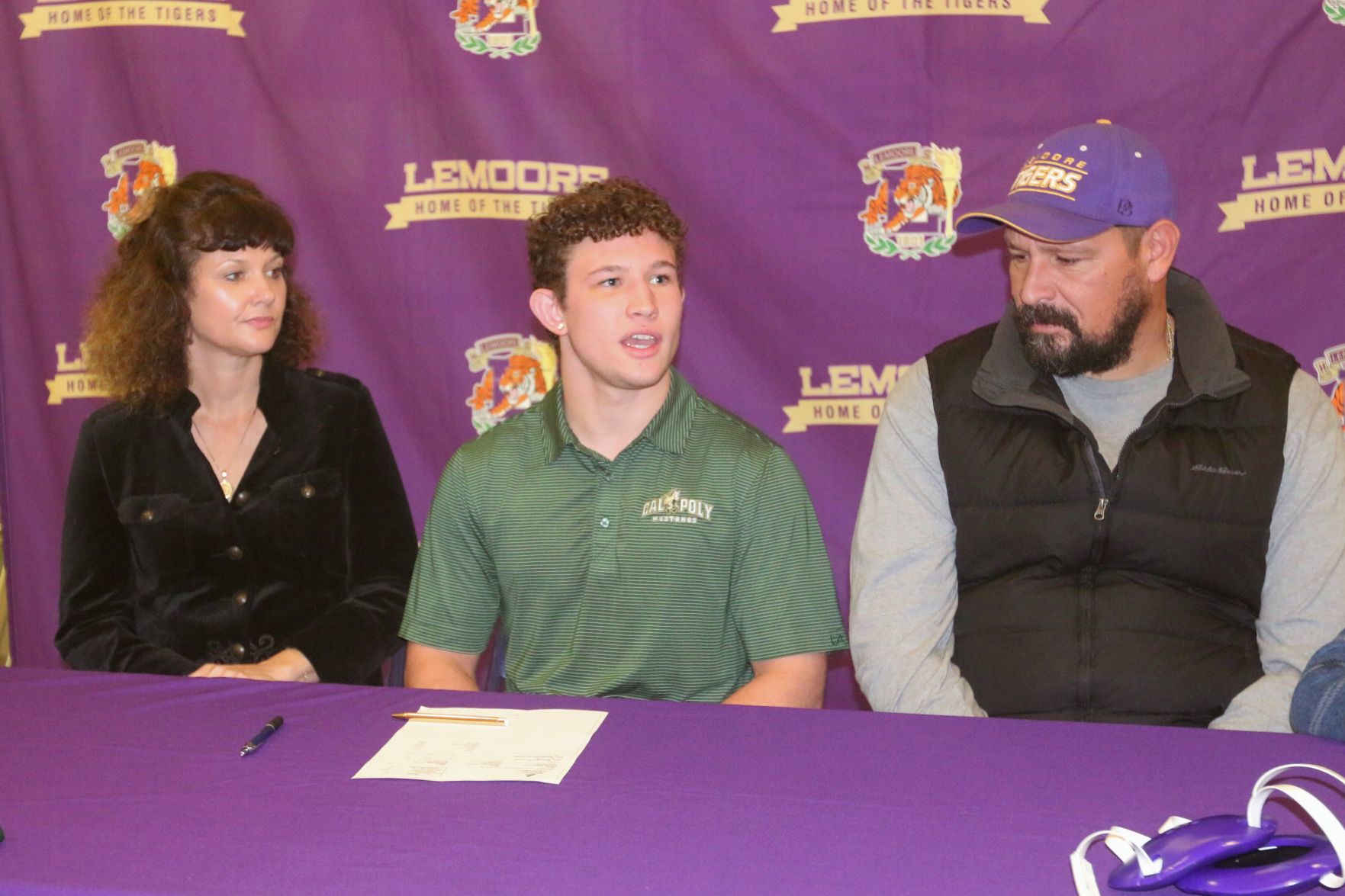 William Kloster signs NLI with Cal Poly